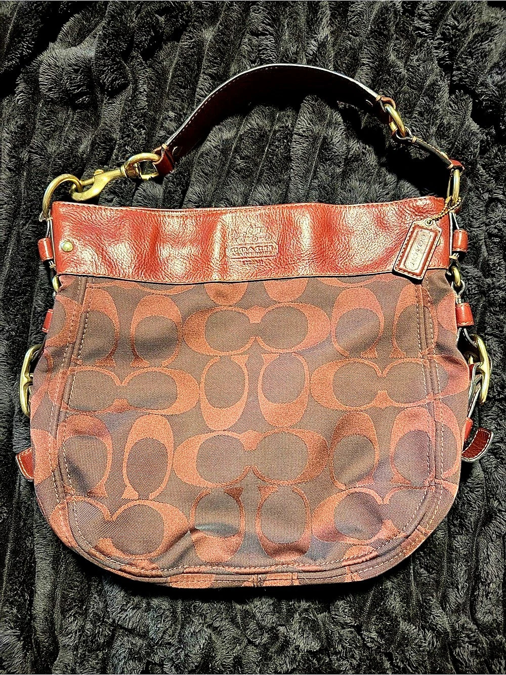 Coach Zoe in Burgundy